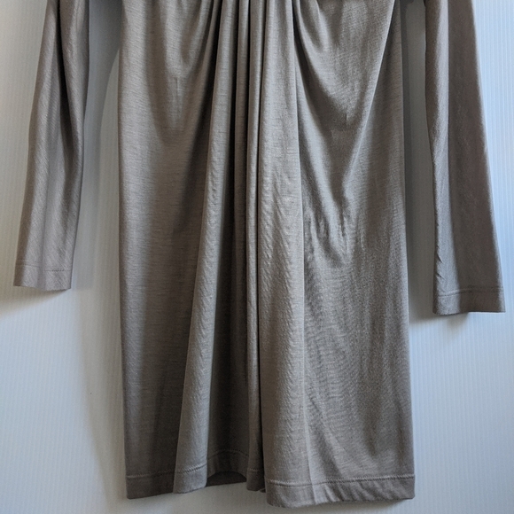 Robert Rodriguez Women’s Tan Long Sleeve Dress Size 4 EUC - Picture 4 of 8